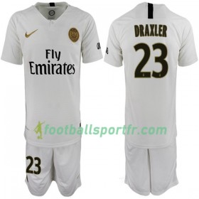 Tenue Paris Saint Germain Draxler 23 Enfant Extérieur 2018-2019 Maillot de Foot
